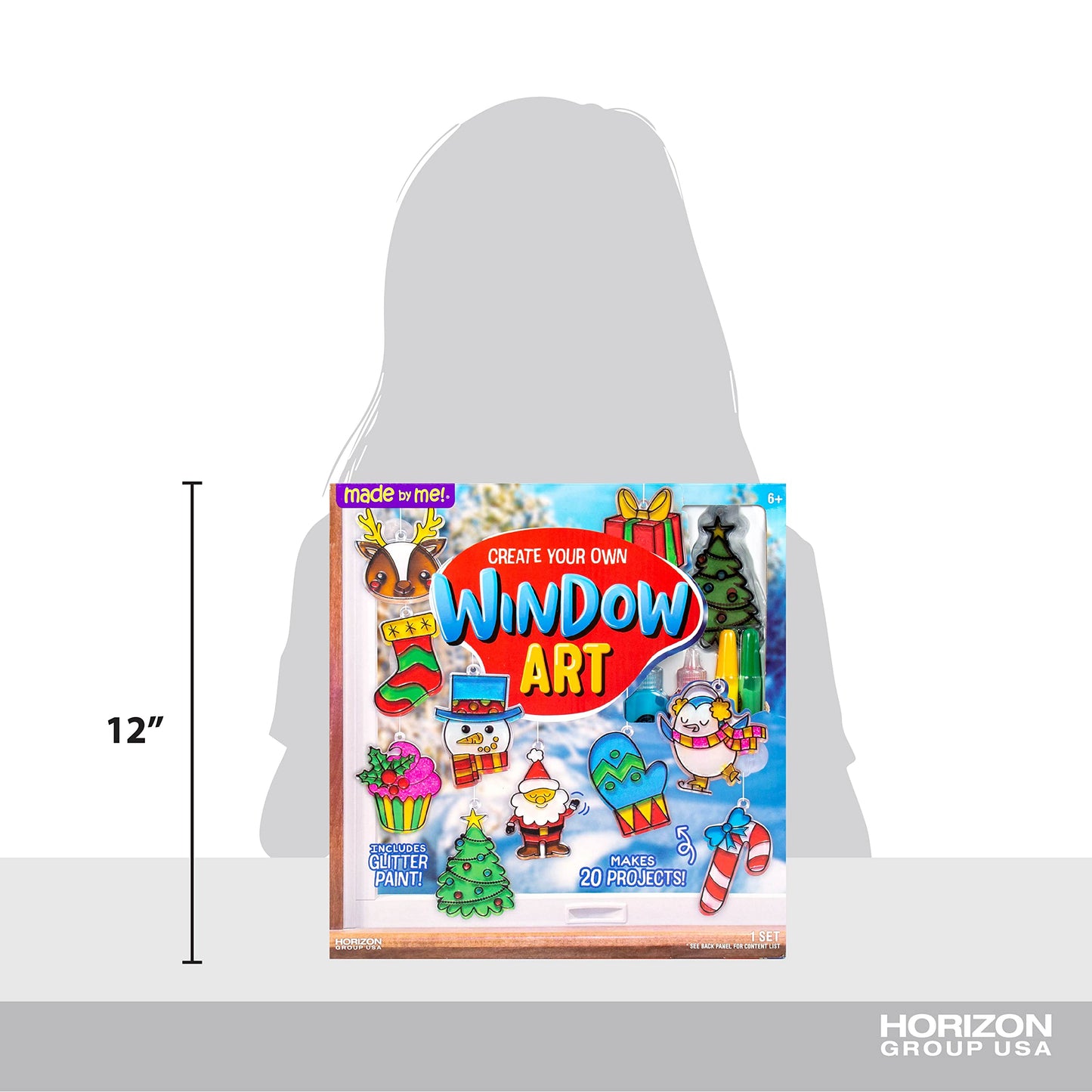 Made by Me Create Your Own Holiday Window Art