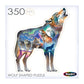 Roseart - Big Shaped - Wolf Ii - 500 Piece Jigsaw Puzzle For Adults