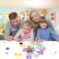 Vkpi 4 Pieces Eva Foam Art Crafts Gift Kit, Creative Make Your Own Fairies, Cartoon Foam Paper Craft Projects For Kids Ages 4+ T
