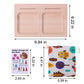 Candywood Large Set Full Rainbow Color Style Wooden Loose Parts Sensory Play Toys For 3 4 5 Boys & Girls(New Board)