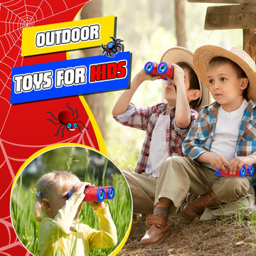 Binoculars For Kids Ages 3-8: Jovialtoyz Boy Binoculars Toys With Compass & Bird Watching Manual Easter Birthday Gifts For 3 4 5