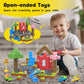 Cuteland Magnetic Blocks 216Pcs City Style, Magnetic Building Blocks For Boys 6-8, Toys Gift For 6+ Year Old Kids