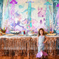 Cheerland Iridesccent Blue Purple Jellyfish Kit For Under The Sea Little Mermaid Party Decoration Centerpiece Hanging Jelly Fish