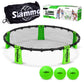 Gosports Slammo Game Set (Includes 3 Balls, Carrying Case And Rules) - Outdoor Lawn, Beach & Tailgating Roundnet Game For Kids, Teens & Adults