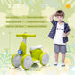 6V Electric Baby Balance Bike for 1 Year Old Boys Girls Ride on Toys 12-48 Months Toddler Balance Bike, 4 Wheels Kids First Bike
