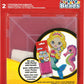 Perler Mini Beads Large Square Mini Pegboard Set, 2 Pcs
