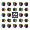 Generic 24 Pack 3Cm Mini Cube,Magic Puzzles, Puzzle Boxes,Magic Cube,Stress Relief Toys, Kids' Handheld Games Party Favors,Birth