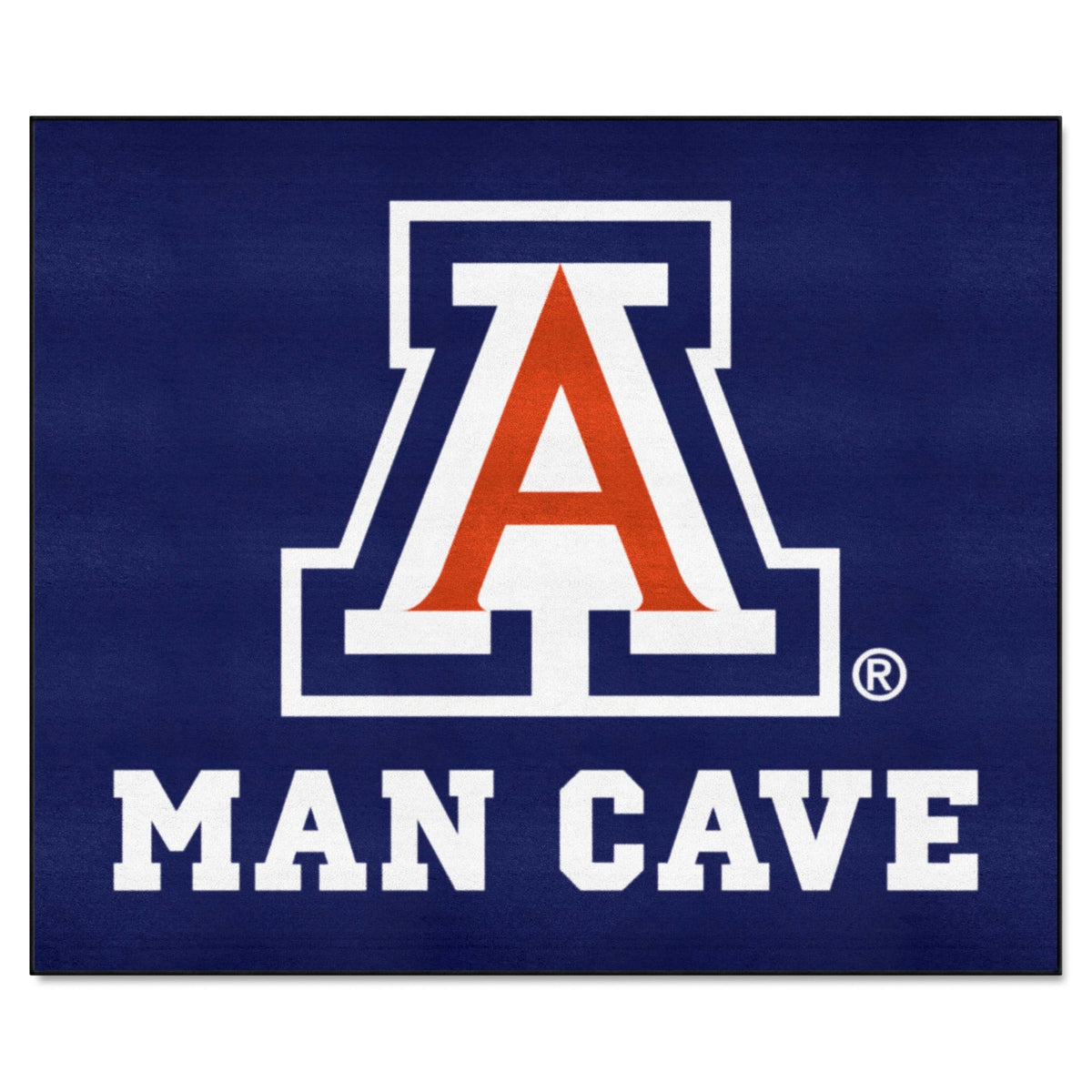 FANMATS 17287 Arizona Wildcats Man Cave Tailgater Rug - 5ft. x 6ft. Sports Fan Area Rug, Home Decor Rug and Tailgating Mat
