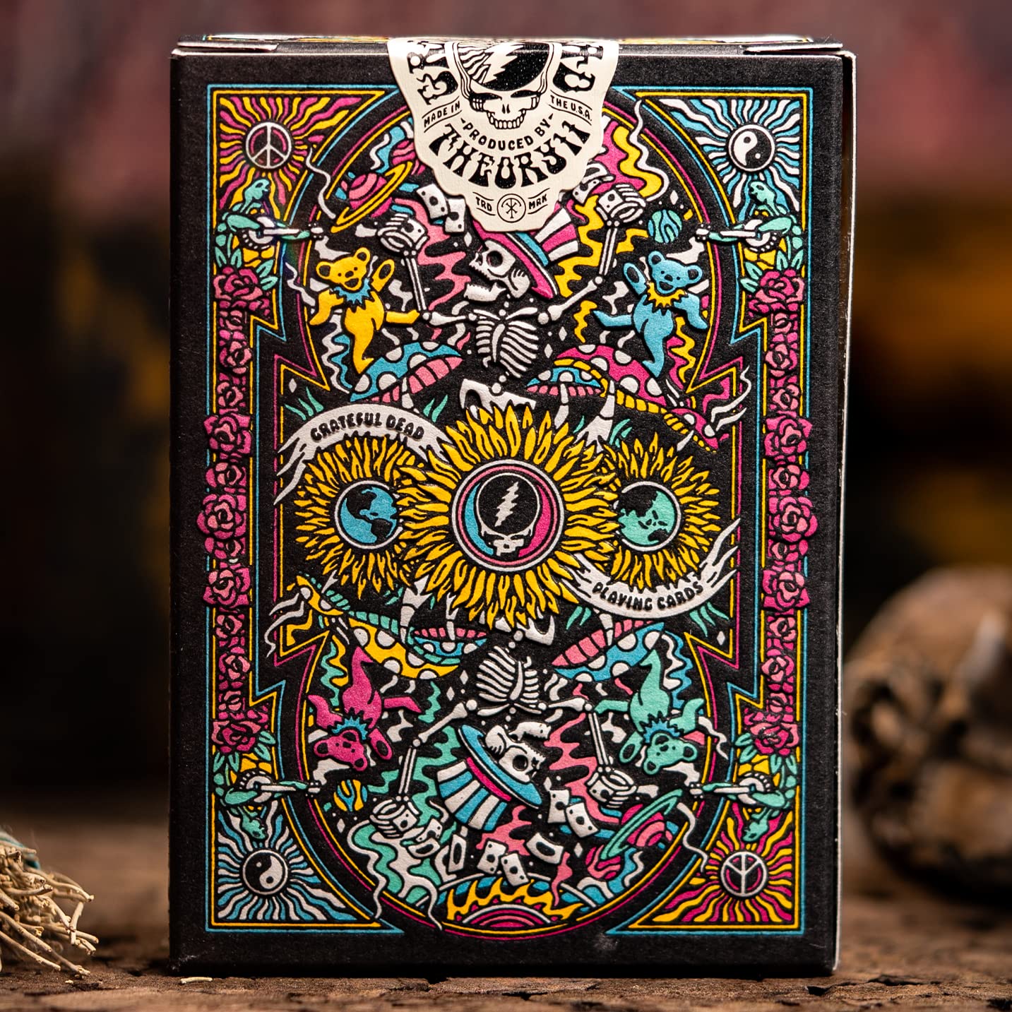 theory11 Grateful Dead Playing Cards enhanced Deck with Iconic Band-Themed Artwork