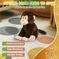 Forest & Twelfth 12'' Stuffed Monkey Plush, Majestic Animal Collection Stuffed Animal, Premium Materials, Best Gift For Kids Age