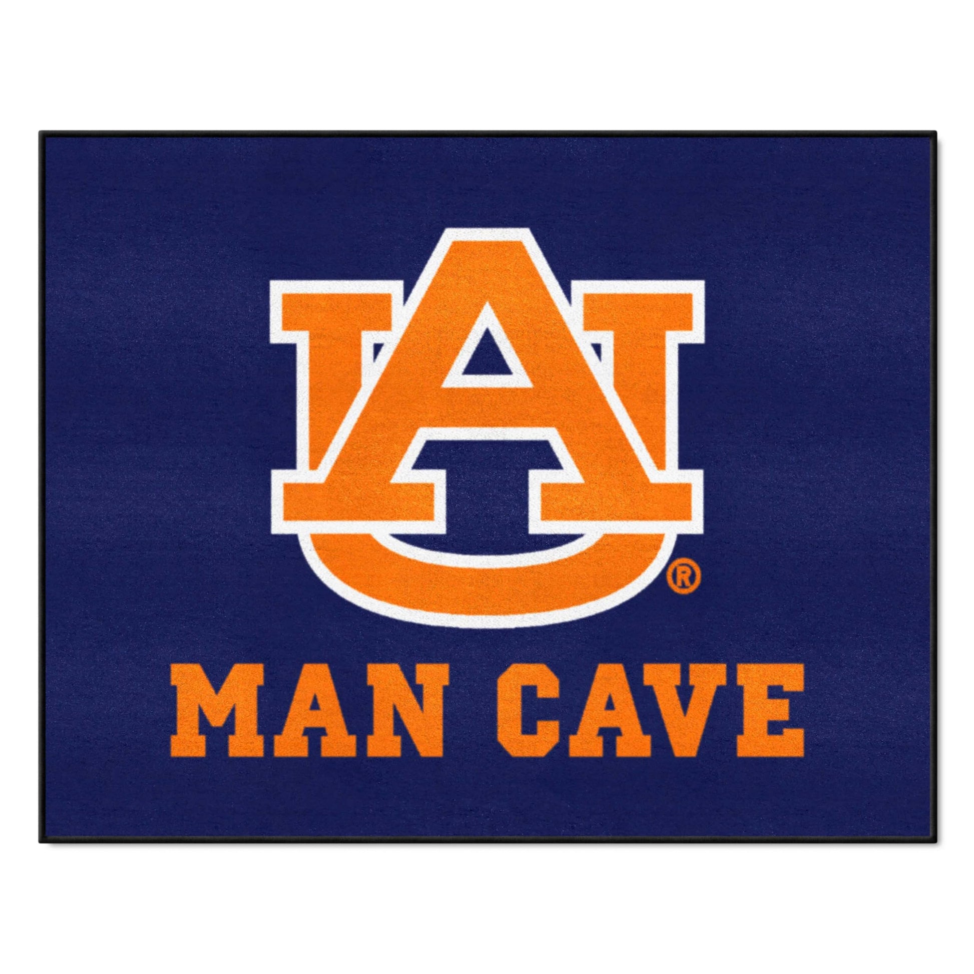 FANMATS 14529 Auburn University All-Star Mat - Man Cave | Navy | 33.75x42.5 | AU Primary Logo