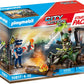 Playmobil Police Training Starter Pack, Model 70817, One Size, Colourful Plastic