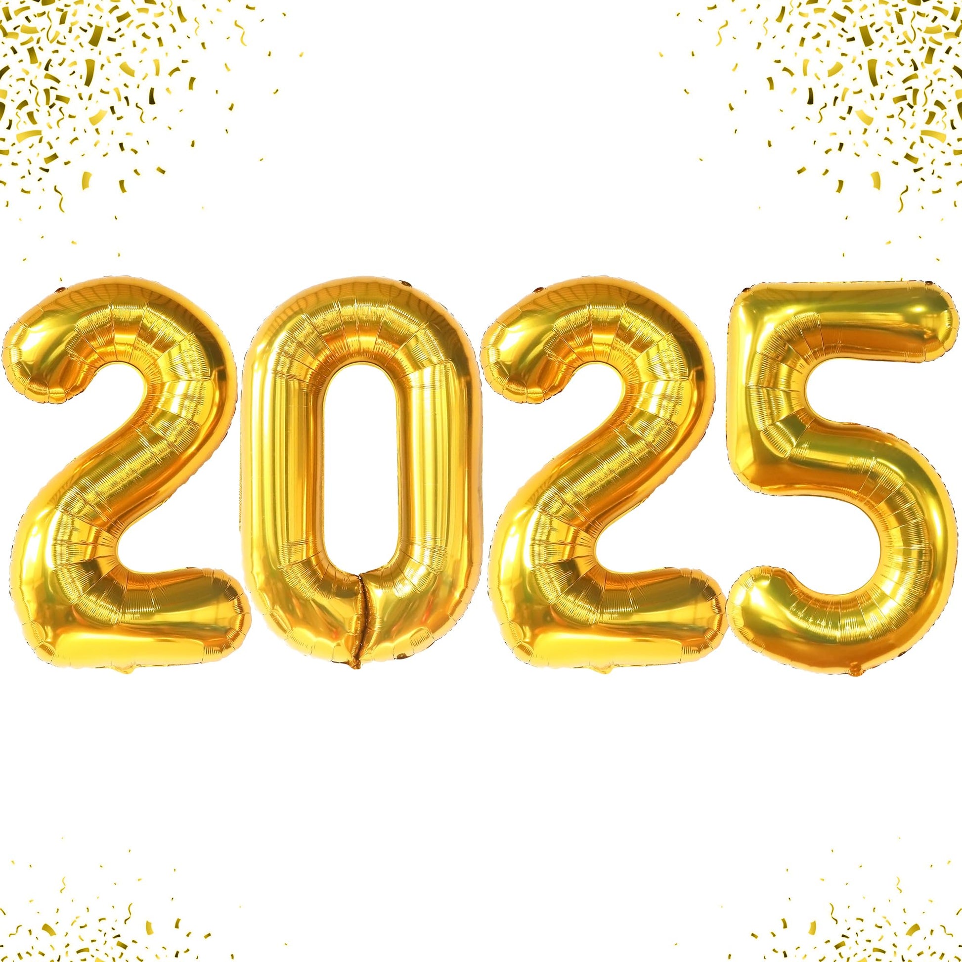 KatchOn, Graduation 2025 Balloons Gold - Huge, 42 Inch | 2025 Gold Balloons for Happy Graduation Decorations 2025 | Graduation B