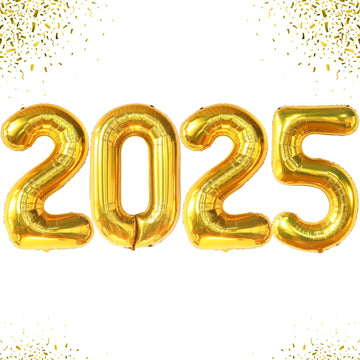 KatchOn, Graduation 2025 Balloons Gold - Huge, 42 Inch | 2025 Gold Balloons for Happy Graduation Decorations 2025 | Graduation B