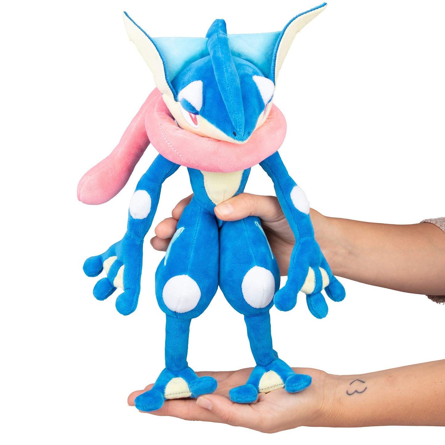 Pokémon 12' Large Greninja Plush - Officially Licensed - Quality & Soft Stuffed Animal Toy - Add Greninja To Your Collection! - Great Gift For Kids, Boys, Girls & Fans Of Pokemon