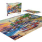 Buffalo Games 2000 Piece Jigsaw Puzzle - American Harbor Town, Large, Multicolor, Model 2136, Perfect for Game Nights