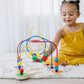 Melissa & Doug Classic Bead Maze Toy - Wooden Educational Toy for Toddlers Ages 3+, Multi-Color, Model 96066