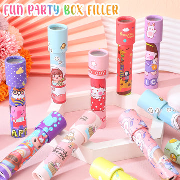 Chivao 30 Pcs Classic Kaleidoscopes Vintage Toys, Return Gifts For Kids Birthday Mini Kaleidoscope Kit For School Classroom Prizes, Stock Stuffers Bag Fillers, Random Colors(Elegant Style)