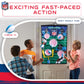 Franklin Sports NFL Football Target Toss Game - Indoor Mini Football Game with 3 Balls - 36" x 24" - Multi-Color