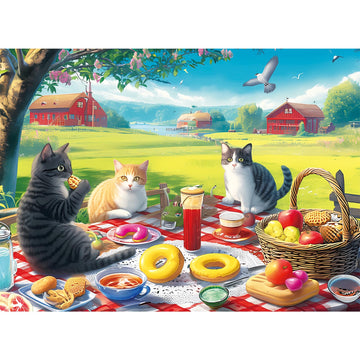 Jigsaw Puzzles 500 Pieces For Adults, Adult Puzzles Cat Puzzle Games Pieces Fit Together Perfectly Difficult Puzzles For Adult Children Elderly Challenging 20.5 * 15In