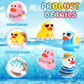 Honoson 48 Pcs Beach Rubber Duckies Mini Rubber Duck Bath Toys Float Funny Bathtub Squeaky Ducky For Pool Water Activity Birthda