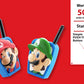 Super Mario Bros Walkie Talkies Kids Toys, Long Range, Two Way Static Free Handheld Radios, Designed For Indoor Or Outdoor Games For Kids Aged 3 And Up