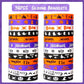 MGparty Halloween Party Favors, 72Pcs Slap Bracelets Rubber Wristbands Halloween Toys for Kids Halloween Party Supplies Decorati
