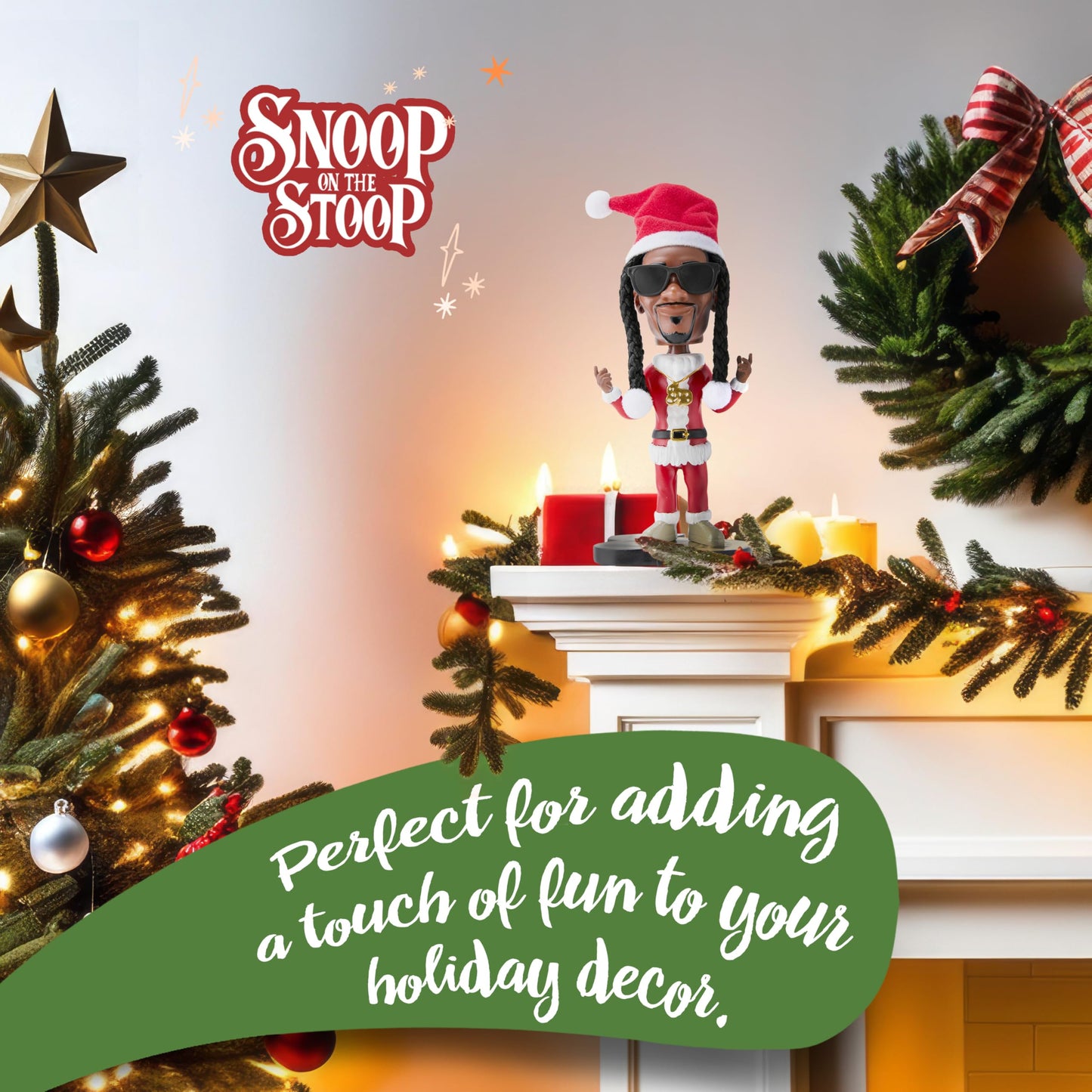 Snoop Dogg Bobble Head, Christmas Decorations Indoor, Christmas D  Cor, Dashboard Decorations