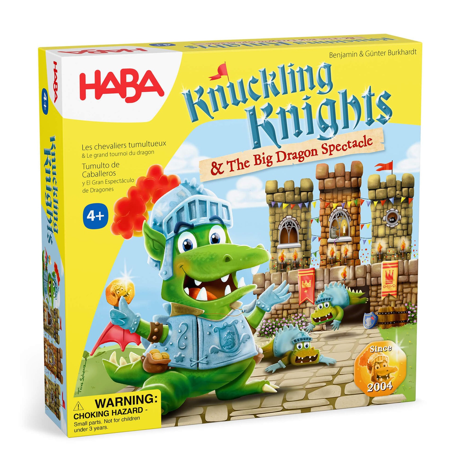 HABA Knuckling Knights: A New Twist on The HABA Games Classic, Strategy Board Games for Family Night and Fun Board Games for Kni