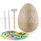Jumbo Dino Easter Egg - Unearth 12 Unique Large Surprise Dinosaurs In One Giant Filled Egg -Easter Gifts For Kids - Discover Dinosaur Archaeology Science Stem Crafts Gifts For Boys & Girls