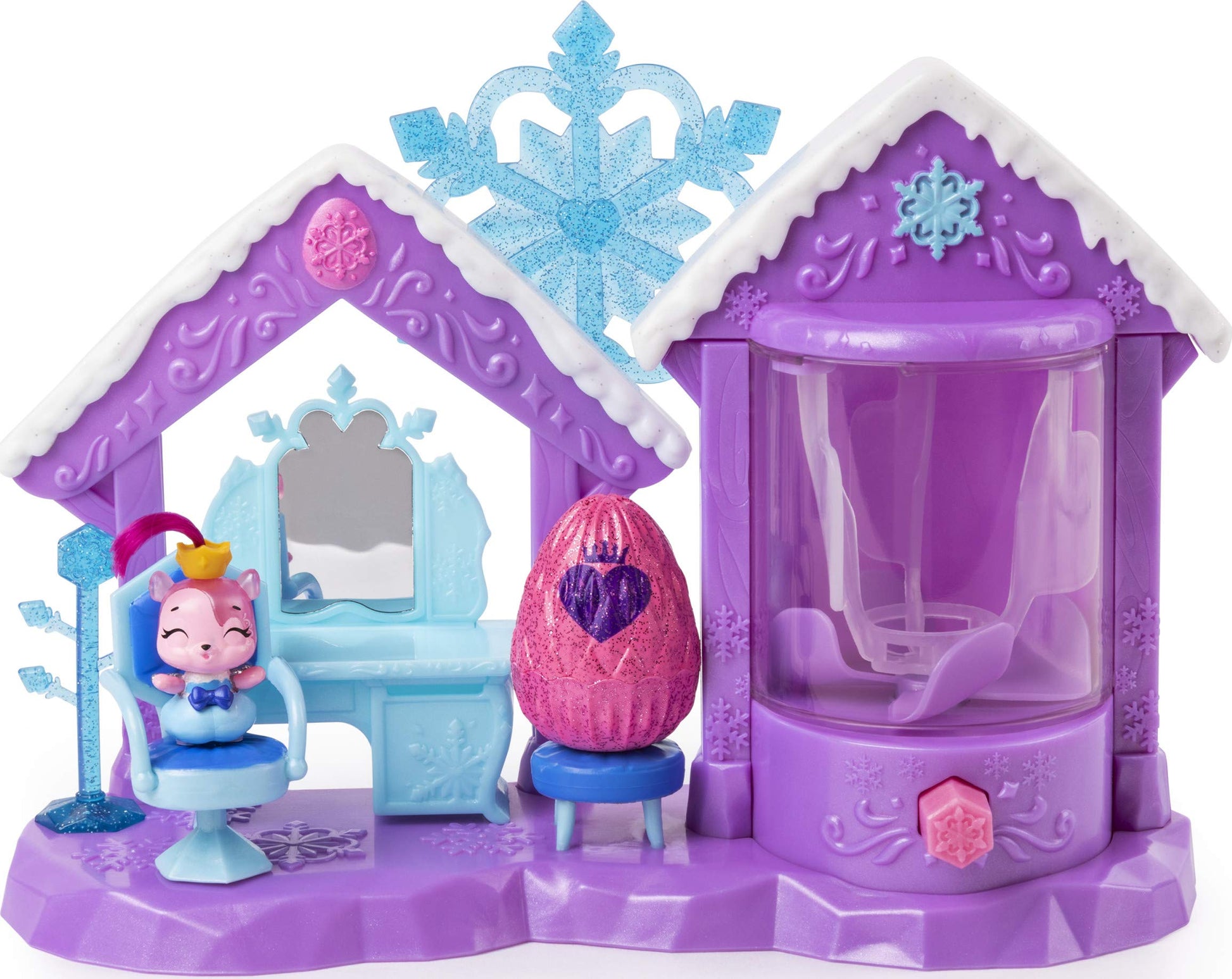 Hatchimals CollEGGtibles  Glitter Salon Playset with 2 limited availability  for Kids Aged 5 and Up