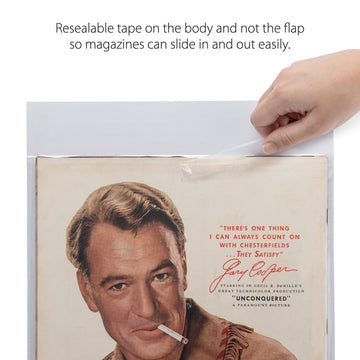 Titanshield Resealable Life Magazine Bags (150 Bags)