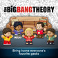 Little People Collector Big Bang Theory Set - 5 Multicolor Figures in Display Box, Model HYT47, Perfect for Adults & Fans