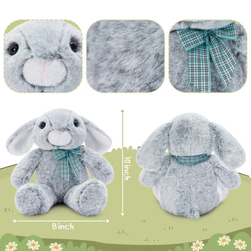 Maogolan 3Pcs Bulk Bunny Stuffed Animals, Soft And Cuddly Easter Bunny Rabbit Plush, 14' Stuffed Bunny Gift For Bunny Lover,Kids, Boys,Girls,Party Decorations
