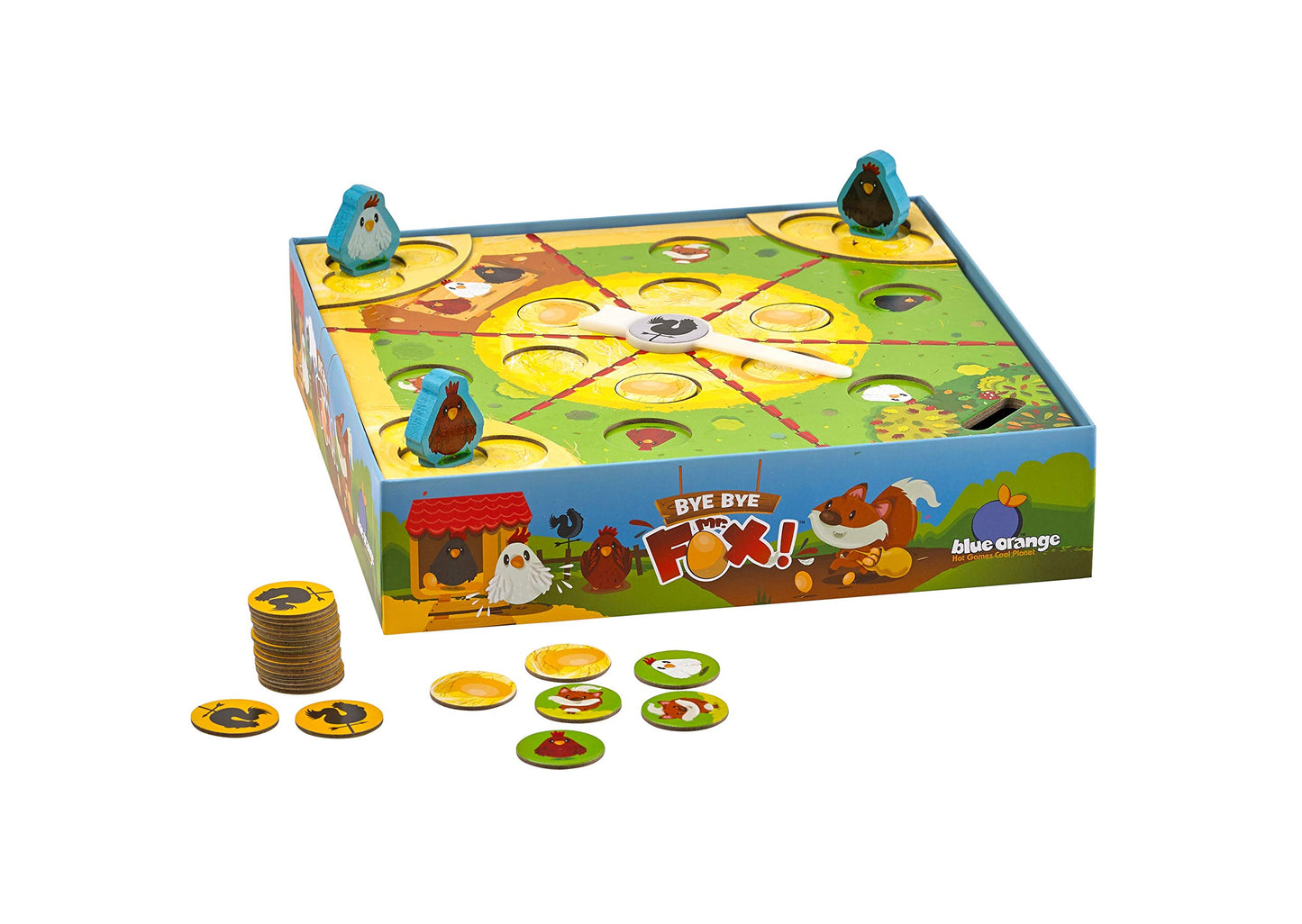 Blue Orange Games Bye Bye Mr.Fox- Cooperative Children’S Game For 1 To 4 Players. Recommended For Ages 5 And Up (09013)