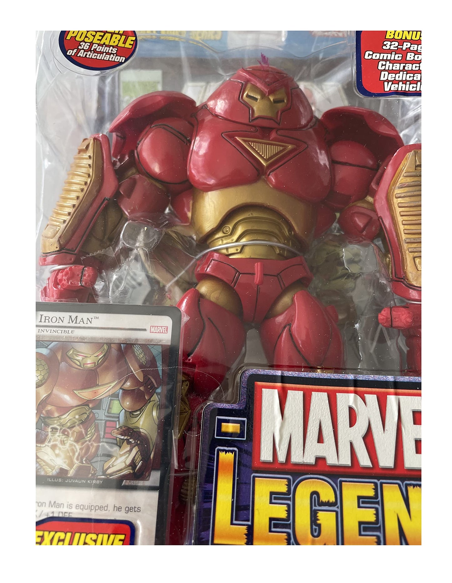 Marvel Legends Legendary Riders Figure: Iron Man Hulk Buster