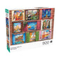 Buffalo Games 1500 Piece Jigsaw Puzzle - Windows Open to The World - Large Multicolor - Challenging Paper Puzzle - Model 2469