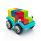 Smartgames Smart Car 5 X 5 Wooden Cognitive Skill-Building Puzzle Game Featuring 96 Playful Challenges For Ages 4+
