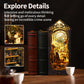 Criolpo Book Nook Kit - Diy Doll House Booknook, Book Nook Miniature Kit For Bookshelf Insert Decor Crafts For Adults Teen Halloween, 3D Wooden Puzzle Bookends With Sensor Led Light