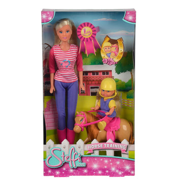Wenko Simba 105738051 'Steffi Love - Horse Training Doll Set