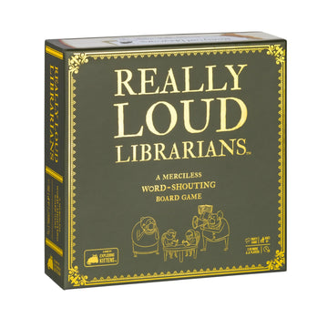 Exploding Kittens Presents Really Loud Librarians - Fast-Paced Board Games For Adults And Kids Age 8 And Up, Perfect Family Night Fun & Parties, Word-Shouting Family Games, Easy To Learn