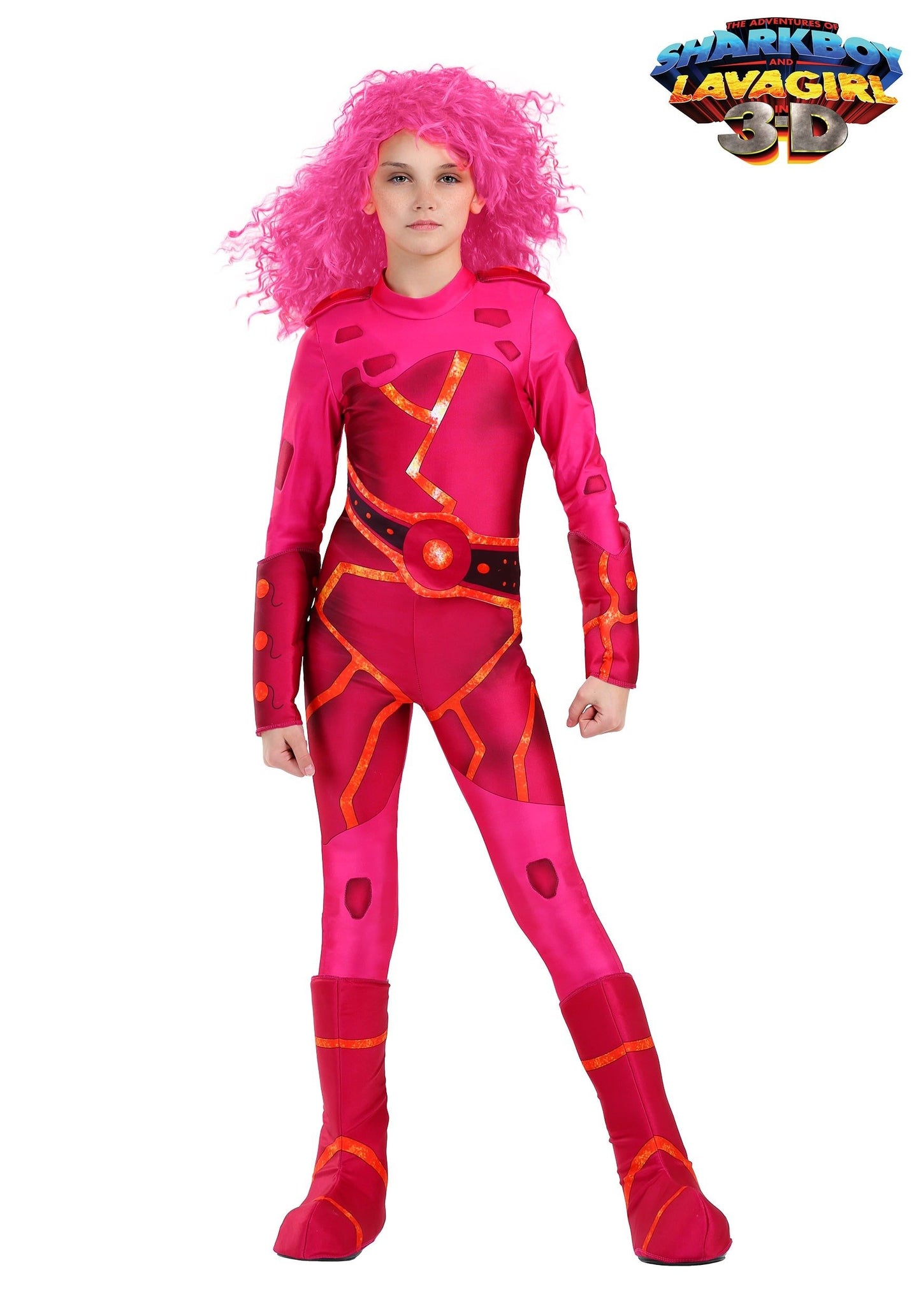 Fun Costumes Lavagirl Outfit For Girls X-Large