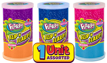 Ja-Ru Flip & Flarp Noise Putty For Kids Double Pack Original & Glitter (1 Pack Assorted),Farrt Gas Noise Maker Slime Cloud & Scented Putty Fidget Stress Toy For Boys, Girls & Adults. 047-1A