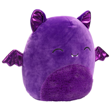 Squishmallows 10-Inch Blas The Purple Easter Bat - Soft & Squishy Plush Toy - Collectible Stuffed Animal for Kids, Girls & Boys