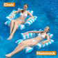 Inflatable Pool Float Chair Lounge For Adults And Kids Floating,Stripe Pattern Float Hammock For Pool Party Summer Water Fun (Li