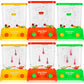 Sumind 6 Pieces Handheld Water Game Miniature Aqua With Fish Basketball Ring Toss Handheld Toys New Year Fun Gifts Travel Games For Kids & Adults(Classic Style)