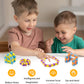 Ganowo 6 Pack Wacky Tracks - Snap Click Fidget Toys For Kids Adults Adhd Finger Sensory Autism Stress Relief