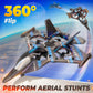 Bezgar Drones For Kids | 2.4Ghz Rc Plane, 6-Axis Gyro Remote Control Airplane, Rc Helicopter, 360 Flip Fighter Jet Toy, Toys For