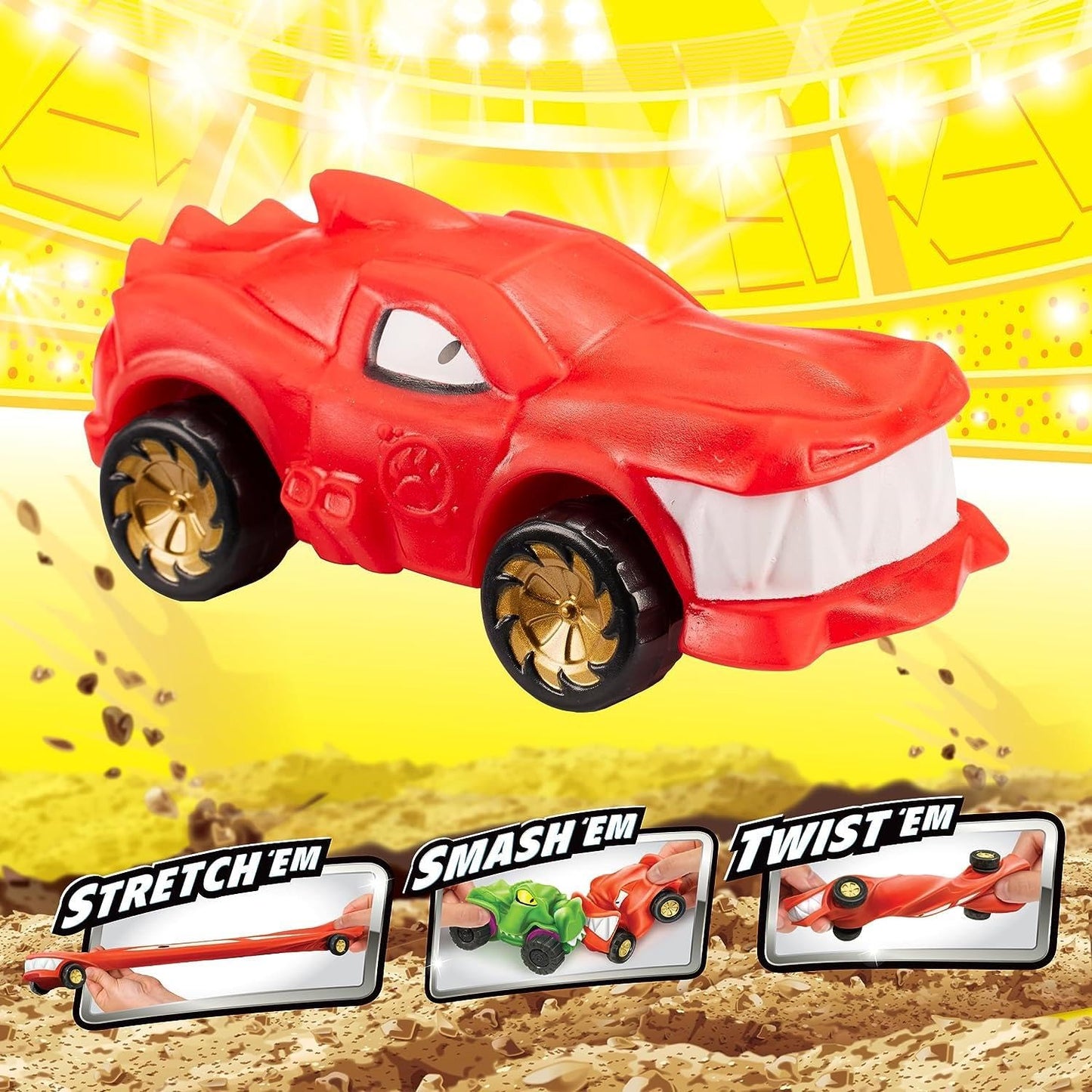 Heroes of Goo Jit Zu Goo Mobiles Burnout Blazagon- Stretch em! Smash em! Twist em! Fix Them and Start Again! Present for 4 Ye