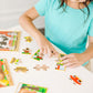 Melissa & Doug Farm 4-In-1 Wooden Jigsaw Puzzles In A Storage Box (48 Pcs Total), 12